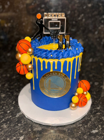 Basketball Topper and Charm Set