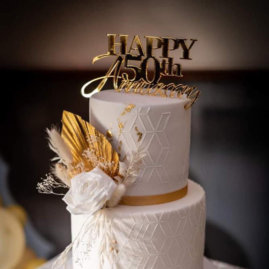 Happy Anniversary Topper