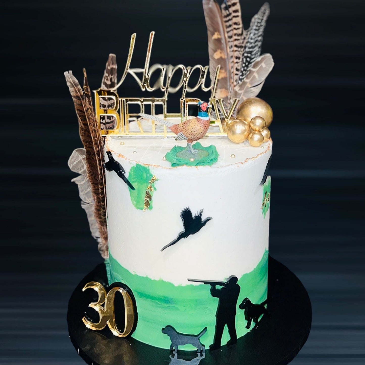 Hunting Charms and Topper Set