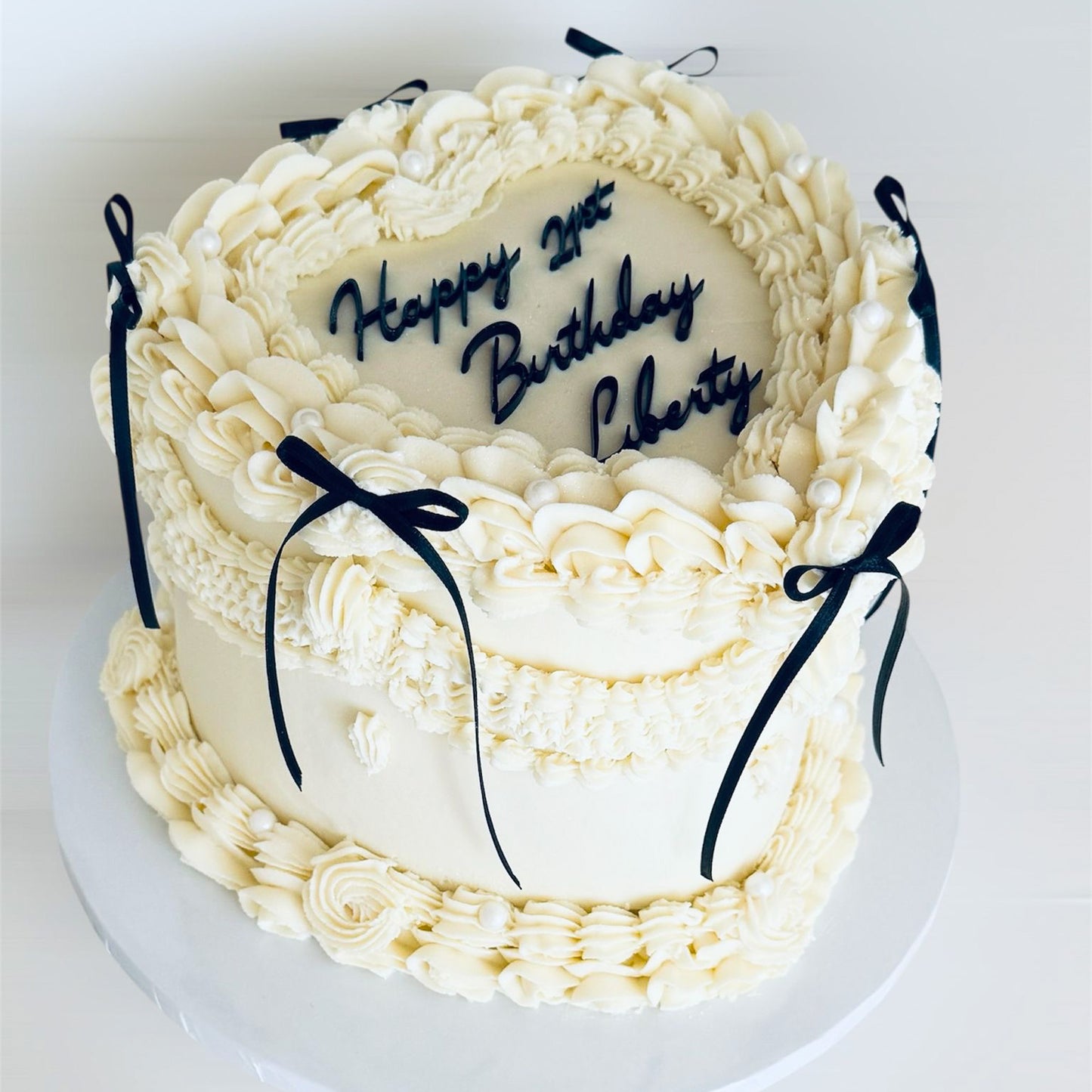 Personalised Lambeth Cake Charm