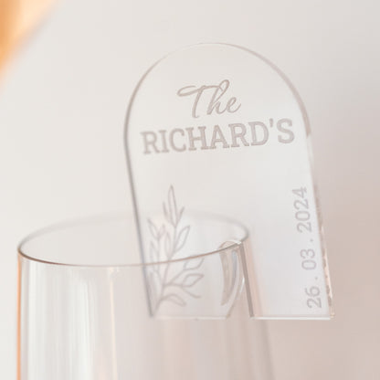 Arch Shaped Glass Markers