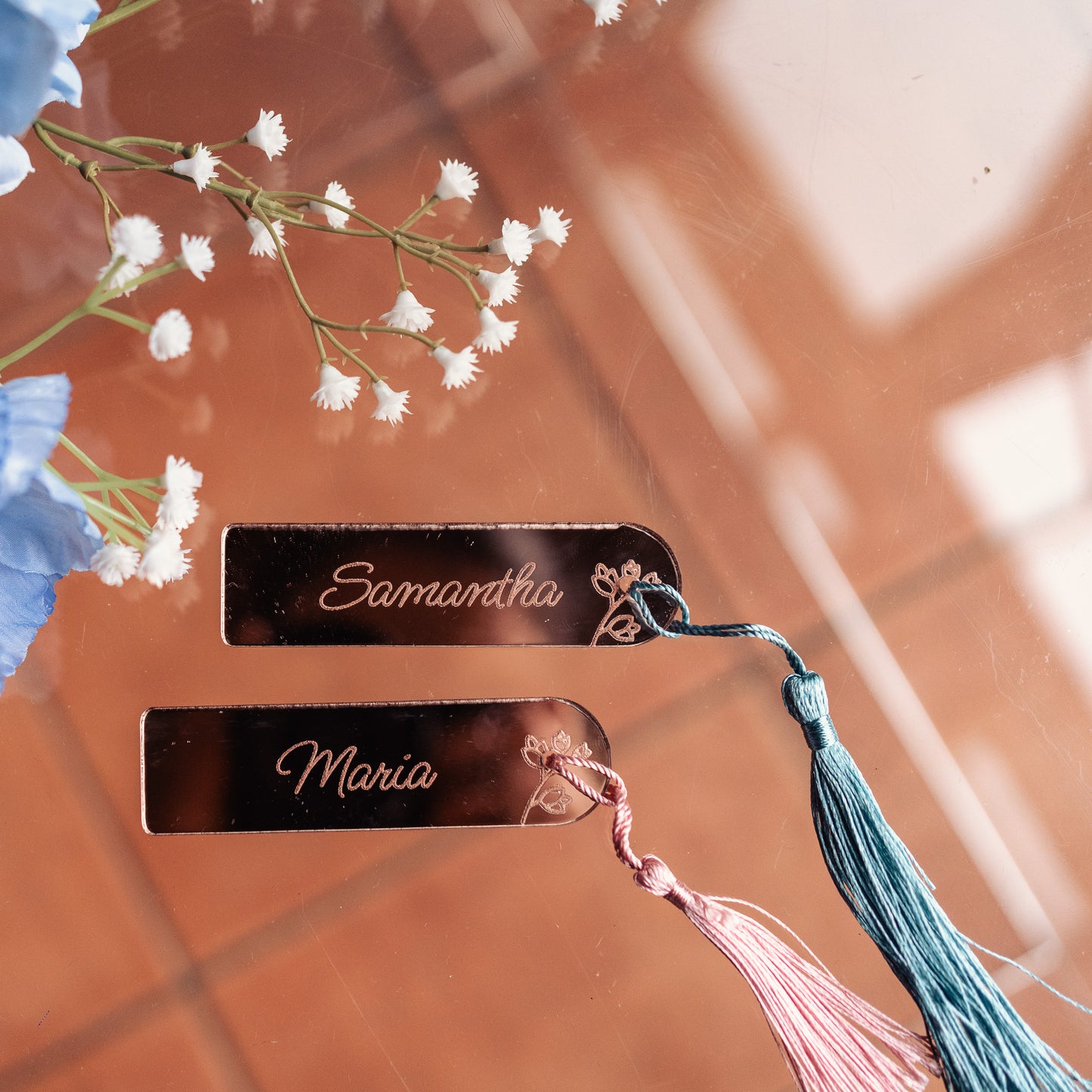 Personalised Bookmark Place Cards