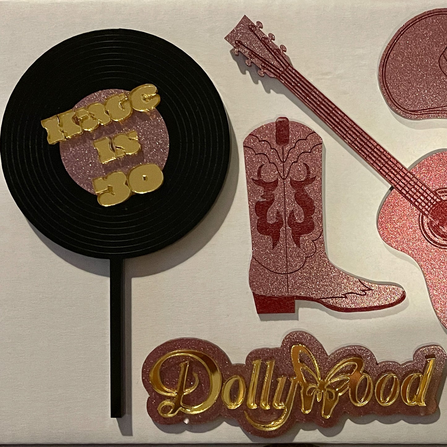 Dollywood Themed Charm Set