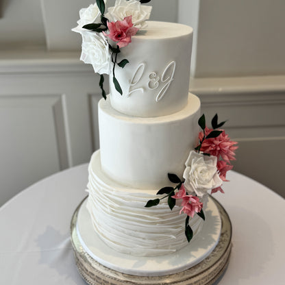 Initials Wedding Cake Charm