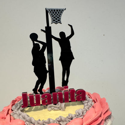 Netball Themed Topper