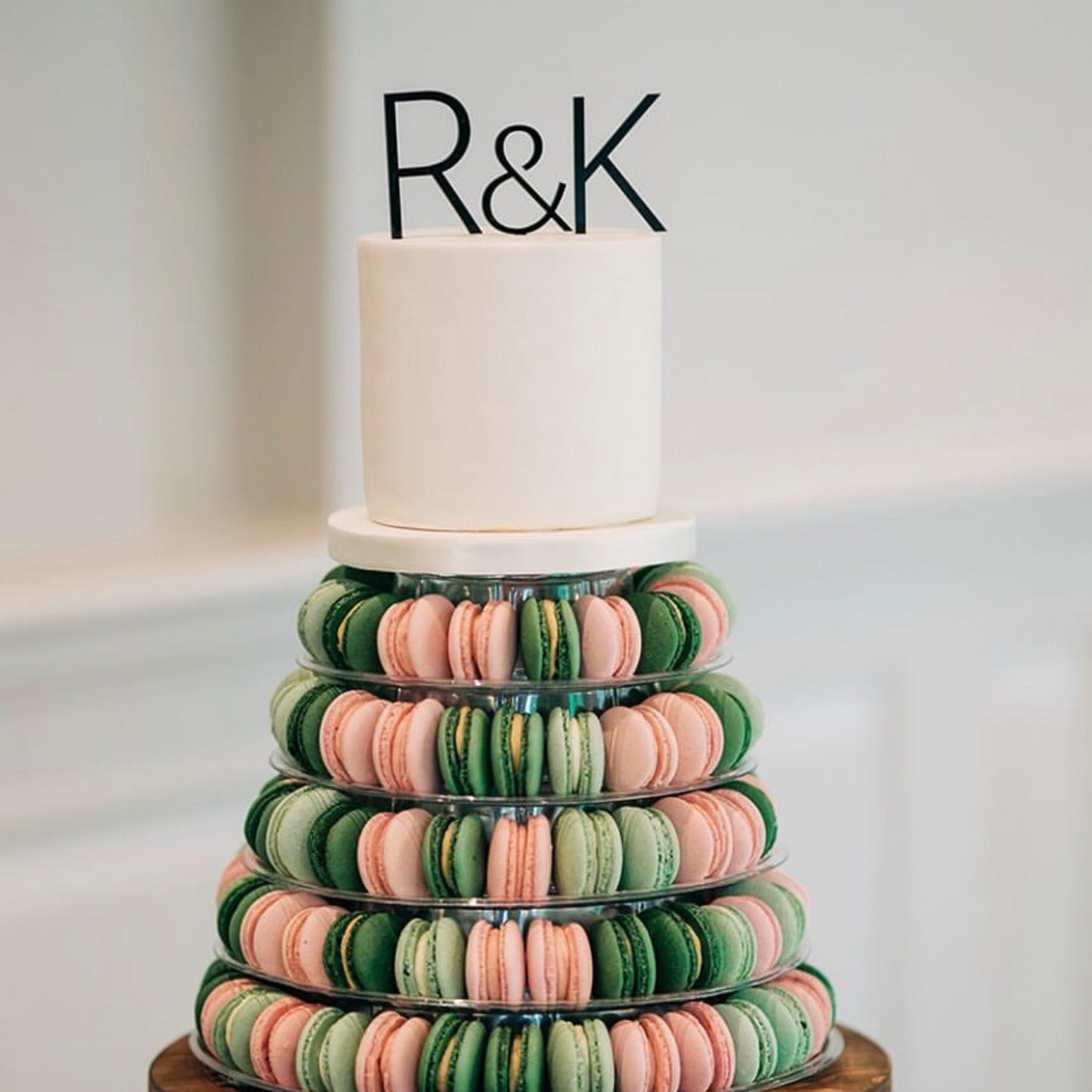 Individual Initials Wedding Cake Topper