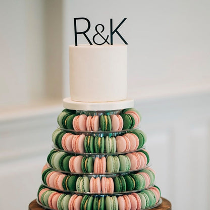 Individual Initials Wedding Cake Topper