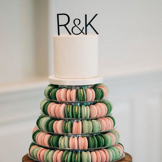 Individual Initials Wedding Cake Topper