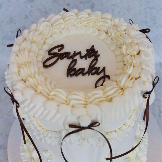 Personalised Lambeth Cake Charm