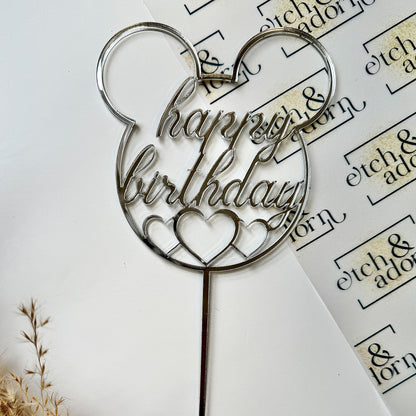 Disney Happy Birthday topper