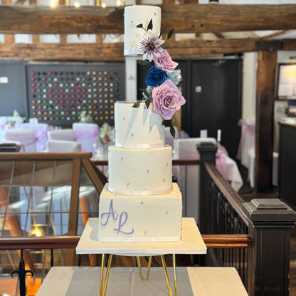 Initials Wedding Cake Charm