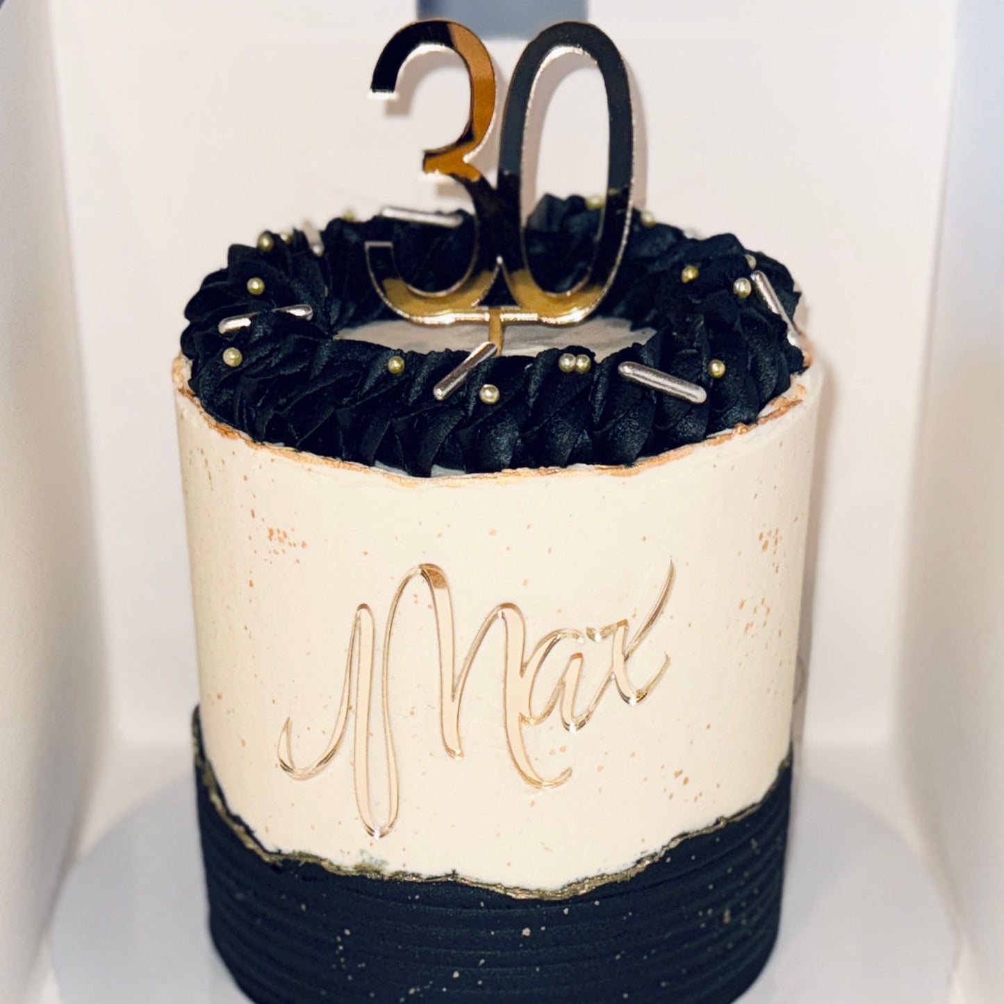 Number Topper and Name Charm Set