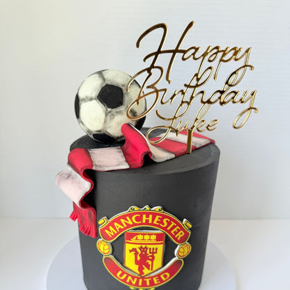 Happy Birthday Topper with Name